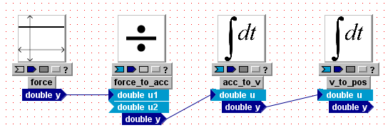 Drag & drop the arrowhead from an output onto an input