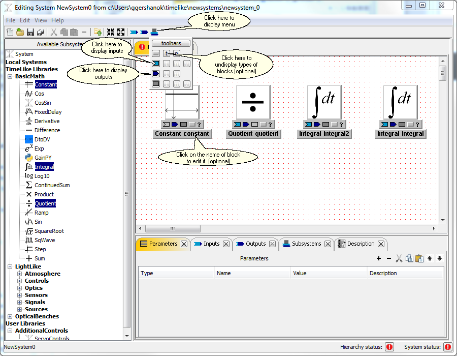 SystemEditor_DisplayInputsOutputs